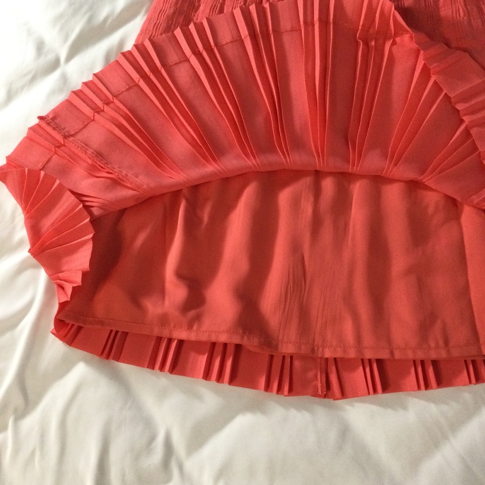 J. Crew Georgette Pleated Lined Mini Skirt - Picture 9 of 12